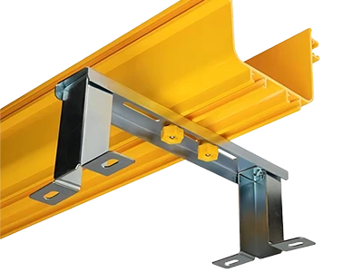 Fiber cable tray cabinet mounting components installation